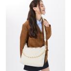 ショルダーバッグ バッグ CHAIN MED ZIP SHOULDER サンドバーチェーンキルト レディース