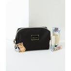 ショッピングmetal ポーチ 「PAUL ＆ JOE ACCESSOIRES /ポール アンド ジョー アクセソワ 」 CASUAL・PLATE METAL チャーム付きポ