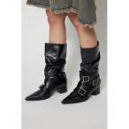 ショッピングロングブーツ ブーツ BELT POINTED ロングブーツ レディース