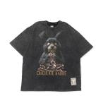tシャツ EXAMPLE ”WORK OF FICTION” DEATH BY DESSERT CHOCOLATE RABBIT S/S TEE メン