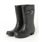 「marie claire」 レインブーツ M ブラック レディース
