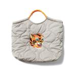 ショッピングキルティング トートバッグ HOUSTON woman ヒューストン ウーマン BOA NYLON REVERSIBLE MARKET BAG ボア ナイロン リバ