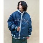 ショッピングスタジャン 「SANTA CRUZ」 スタジャン L ネイビー メンズ