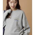 ショッピング刺繍 tシャツ 限定展開 リラックスフィット ワンポイント刺繍 クルーネック スウェット / TIGER GHOST メンズ