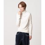 ショッピングカットソー tシャツ 「AEWEN MATOPH」テレコハイネックロングスリーブカットソー レディース