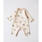 ベビー服 ロンパース わんこ柄 かんたんロンパース