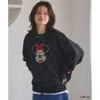 ニット セーター 「Disney/ディズニー」Minnie Mouse/ミニーマウスジャガードニットプルオーバー レディース