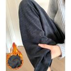 パンツ コーデュロイパンツ 裏起毛　秋冬　ワイドパンツ レディース