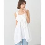 チュニック リボンイレヘムチュニック