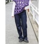 ジーンズ デニム デニムパンツ スリムストレートデニム レディース