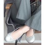 パンプス ABC SELECT エービーシーセレクト PUFF PUMPS2 パフパンプス W5071 SILVER