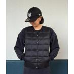 ダウンベスト ベスト 「TAION」V NECK BUTTON DOWN VEST レディース