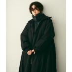 ショッピングバルーン ピーコート pコート T/Nタフタ中わたバルーンリブコート レディース