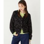 カーディガン SHIPS Colors:「手洗い可能」カラー ネップ ニットカーディガン レディース