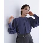 ブラウス シャツ 楊柳プリーツブラウス レディース