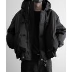 ブルゾン アウター 「RUUBON」padded hooded kung fu jacket / パデッド フーデッド カンフー ジャケット メンズ