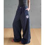  брюки в тонкую полоску широкий брюки мужской женский 