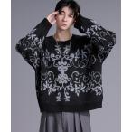 セーター ニット ダマスクガララメニット メンズ レディース