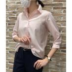 「Pitta Re:)」 7分袖シャツ L ベビーピンク レディース