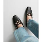 [menue] Flat туфли-лодочки 24.0cm черный женский 