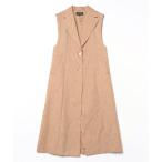 「UNTITLED」 ベスト 02 キャメル レディース