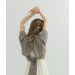 「NEUNA」 半袖ブラウス FREE 