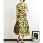 「INTERPLANET」 半袖ワンピース FREE イ