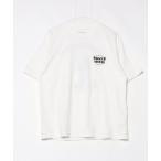 [FREAK'S STORE] вышивка короткий рукав футболка M белый мужской 