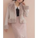 ショッピングレザージャケット レザージャケット ライダース スエードファーライダースブルゾン レディース