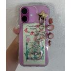 スマホケース kutirlune／「iphone4サイズ対応」ラメクリアスマホケース