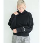 ショッピングHIGH トレーナー スウェット 「mikomori × THIRD MAGAZINE」HIGH NECK SHORT SWEAT レディース