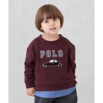 トレーナー 「POLO BCS」アップリケトレーナー キッズ 子供服 男の子 女の子