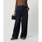ショッピングワイドパンツ ジーンズ デニム デニムパンツ 「別注」「BIG MAC」デニムワイドパンツ レディース