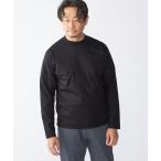 tシャツ SHIPS: ハイゲージ クルーネック ロングスリーブ Tシャツ メンズ