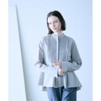 ブラウス シャツ tuck frill 