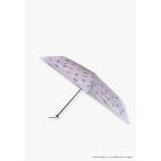 ショッピング折りたたみ傘 折りたたみ傘 マイメロディ＆クロミ 晴雨兼用折りたたみ傘 総柄 レディース