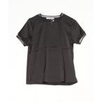 [BLANC FICELLE] трикотаж с коротким рукавом - черный женский 