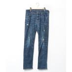「American Eagle」 ダメージ加工デニムパンツ 31 ブルー メンズ