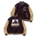 「XLARGE」 スタジャン M パープル メンズ