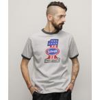 ショッピングschott 「schott」 半袖Tシャツ M グレー メンズ