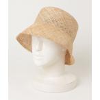 ショッピングストローハット 「La Maison de Lyllis」 ストローハット 57cm ベージュ レディース
