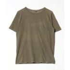 [Nigel Cabourn] короткий рукав футболка 46 зеленый мужской 