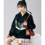 ショッピングlovetoxic ブルゾン アウター 「LTXC」ルーズラインブルゾン キッズ 子供服 女の子