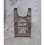 エコバッグ WARM COTTON MARCHE BAG S ダークカーキ