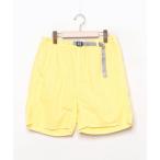 「Gramicci」 ショートパンツ「GRAMICCI × Leeコラボ」 L イエロー メンズ