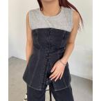 [CAPRICIEUX LE'MAGE] bare top 38 черный женский 