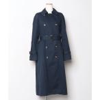 [SLY] тренчкот FREE темно-синий женский 