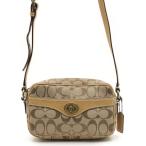 「COACH」 ショルダーバッグ - ベージュ レディース