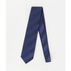 ショッピングネクタイ ネクタイ 「ARCURI」レジメンタル ジャガード ネクタイ