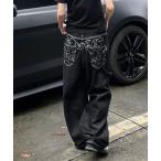 ジーンズ デニム デニムパンツ バック刺